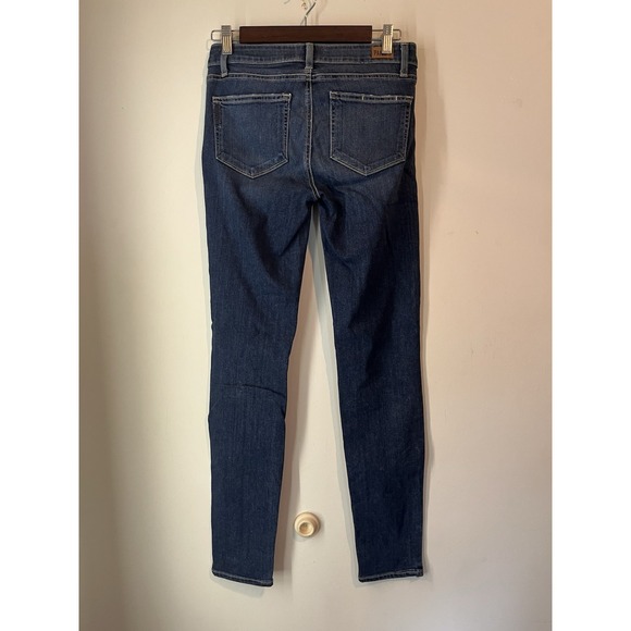 Paige Verdugo Ultra Skinny Jeans Size 27 Midrise Distressed Medium Wash - Picture 3 of 4